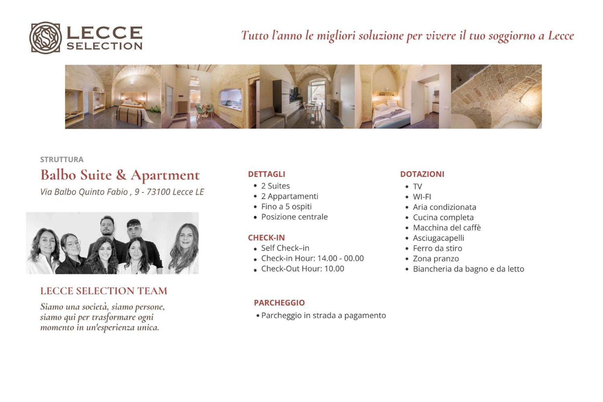 Balbo - Suite & Apartment Sit Lecce Exteriör bild